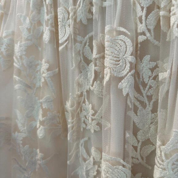 Alice + Olivia Ivory Lace Dress - Picture 3 of 3